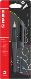 STABILO - 5072/4-41 - Penna stilografica flow cosmetic - 0,5 mm